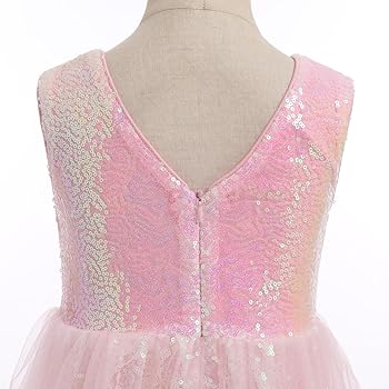 CFCL『GLITTER SLEEVELESS DRESS』 Amazon.com: Women's Sequin Dress Sparkly Glitter Wrap V-Neck